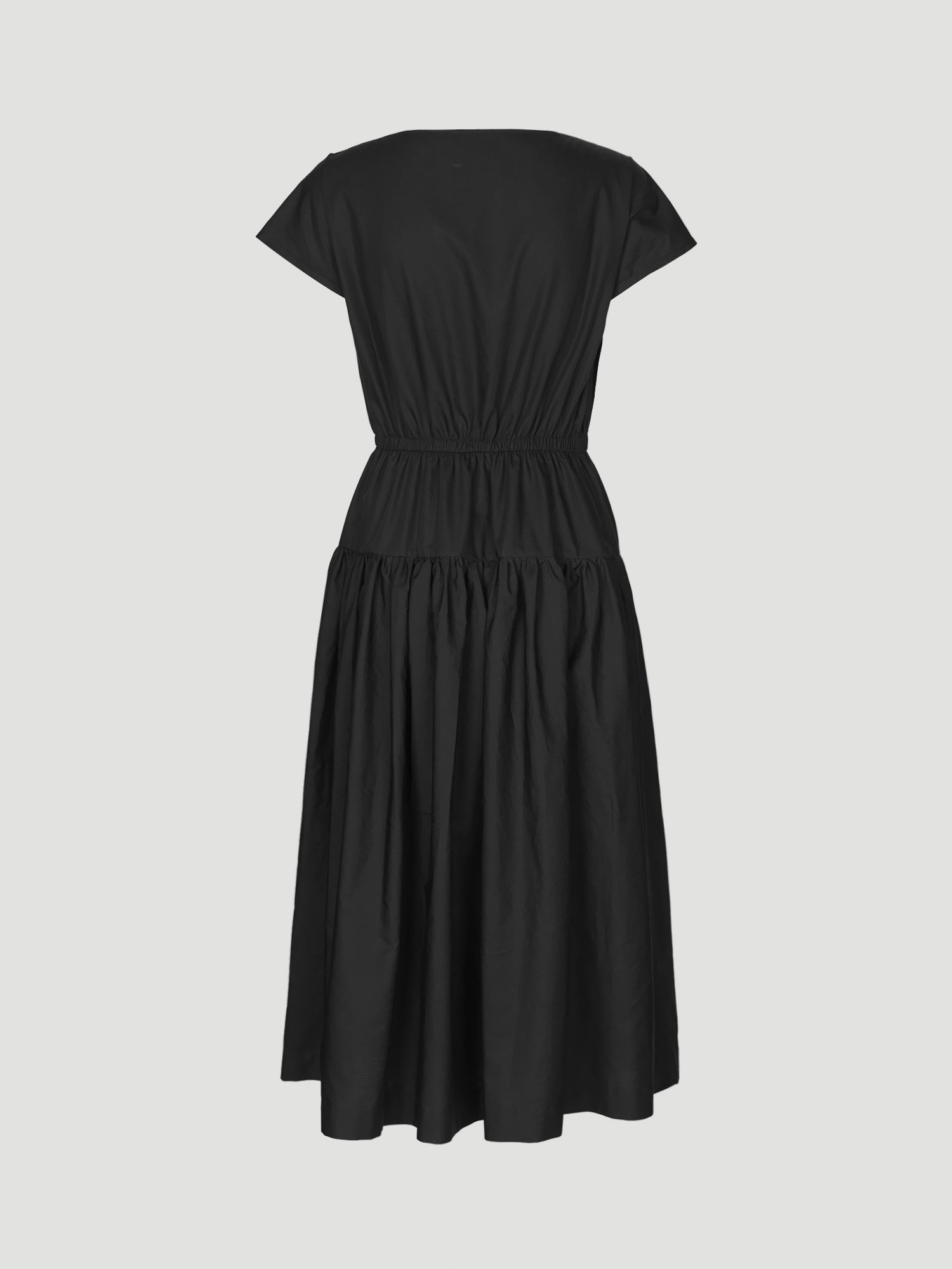 Gathered Square Dress