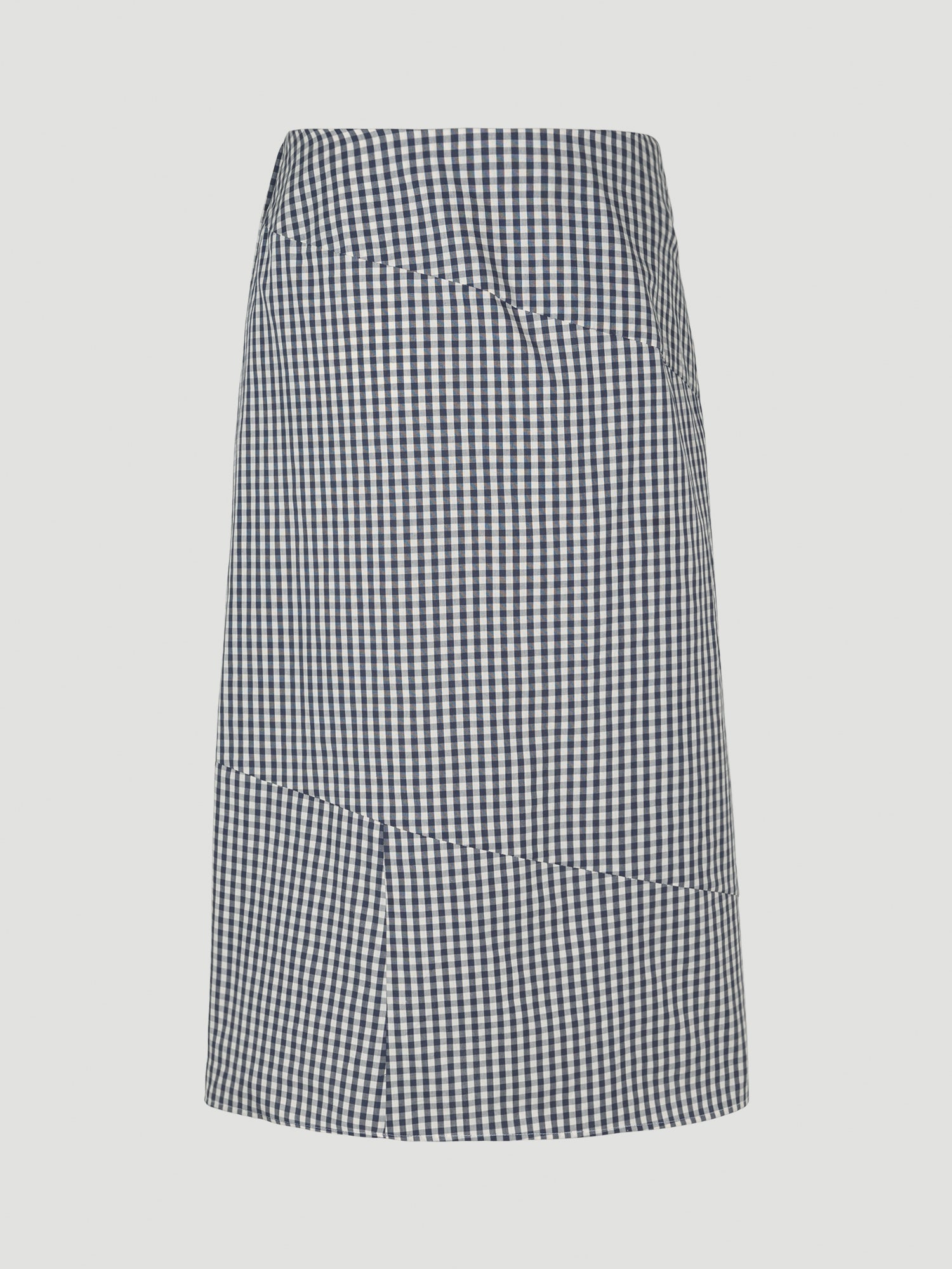 Buttoned Skirt, gingham